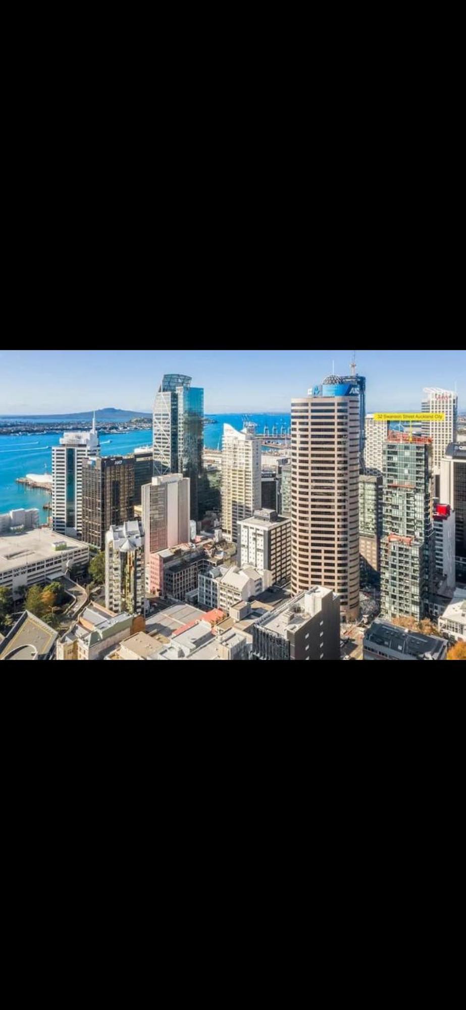 天空城景 海景 私人大阳台公寓 Auckland Eksteriør bilde