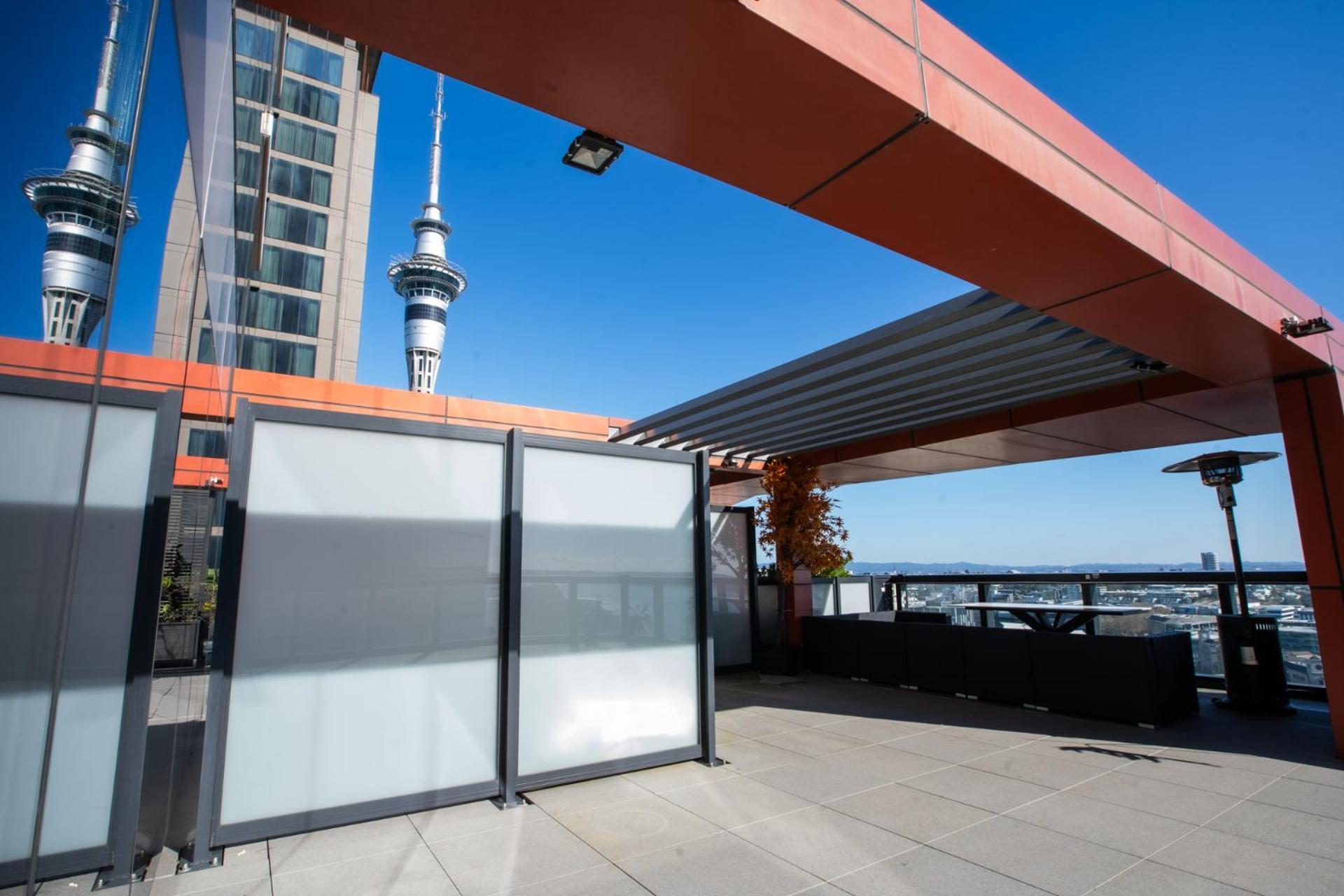 天空城景 海景 私人大阳台公寓 Auckland Eksteriør bilde